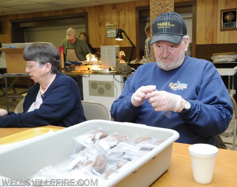 Monday, March 5, making Easter Eggs. photos by curt werner