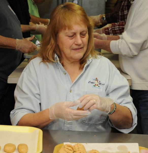 Making peanut butter Easter Eggs on Monday, March 9.