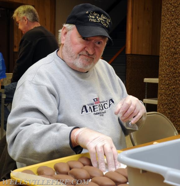 Making Peanut Butter Easter Eggs on Monday, February 13. Photos by Curt werner