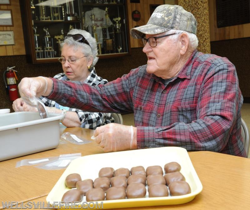 Monday, March 5, making Easter Eggs. photos by curt werner