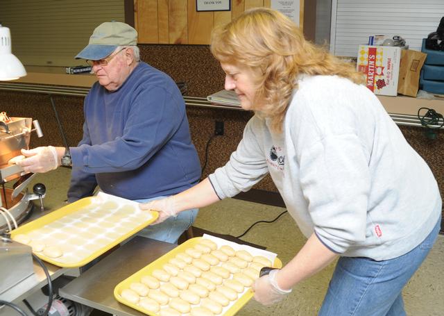 Easter eggs on Monday.  Photo by Curt Werner