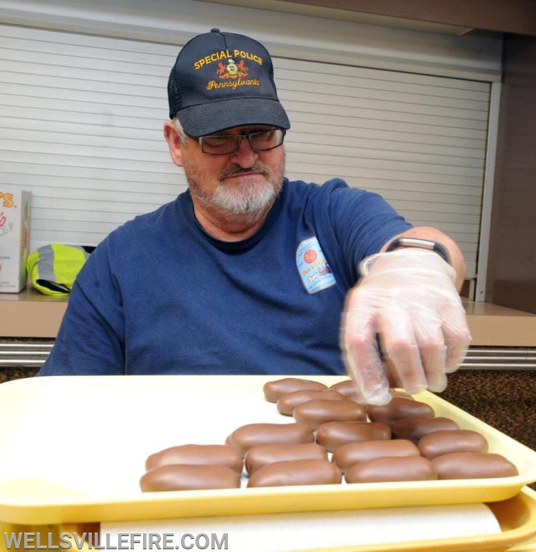 Monday, March 18, 2019, making peanut butter eggs. photos by curt werner