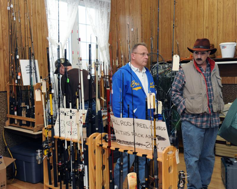 14th Annual Fisherman's Flea Market held on Saturday, March 12, 2016.  Photos by Curt Werner