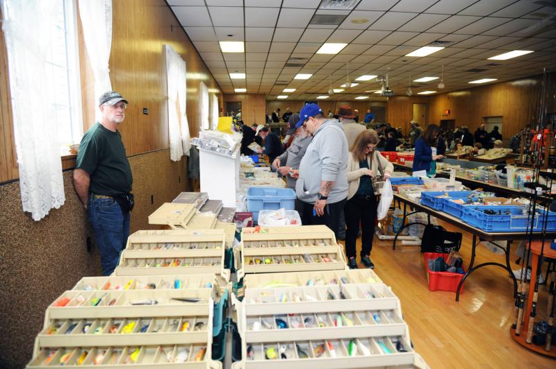 14th Annual Fisherman's Flea Market held on Saturday, March 12, 2016.  Photos by Curt Werner