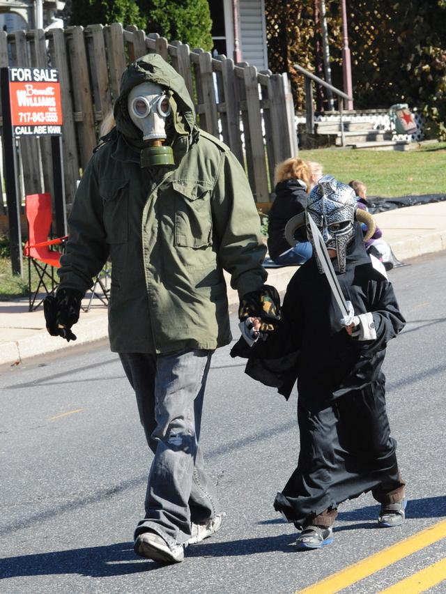 Halloween Parade held on Saturday, October 26.  Photos by Curt Werner