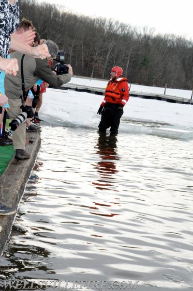 Saturday, January 20, 13 Annual Capital Area Plunge held at the Gifford Pinchot State Park.  Wellsville, New Cumberland and Harrisburg River Rescue. Photos by Curt Werner