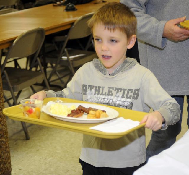 Breakfast with Santa, Dec. 1st. Photos by Curt Werner