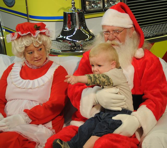 Breakfast with Santa, Dec. 1st. Photos by Curt Werner