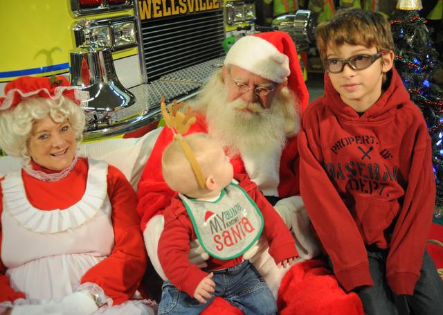 Breakfast with Santa, Dec. 1st. Photos by Curt Werner