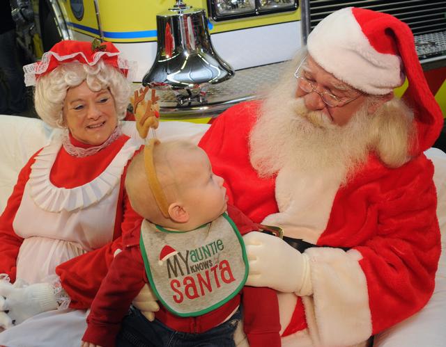 Breakfast with Santa, Dec. 1st. Photos by Curt Werner