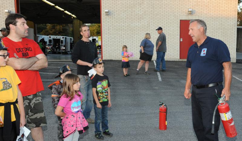 Fire prevention open house on Thursday, October 8, 2015.  Photos by Curt Werner