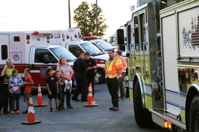 Fire prevention open house on Thursday, October 8, 2015.  Photos by Curt Werner